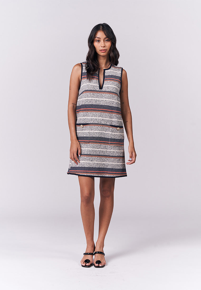Imee Sleeveless Dress (Multi)