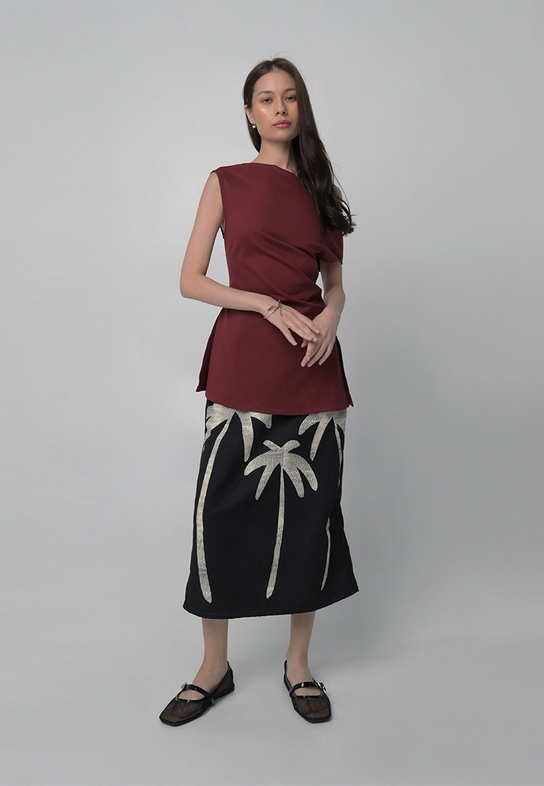 RAF Biscoff Short Sleeve Top (D.Red)