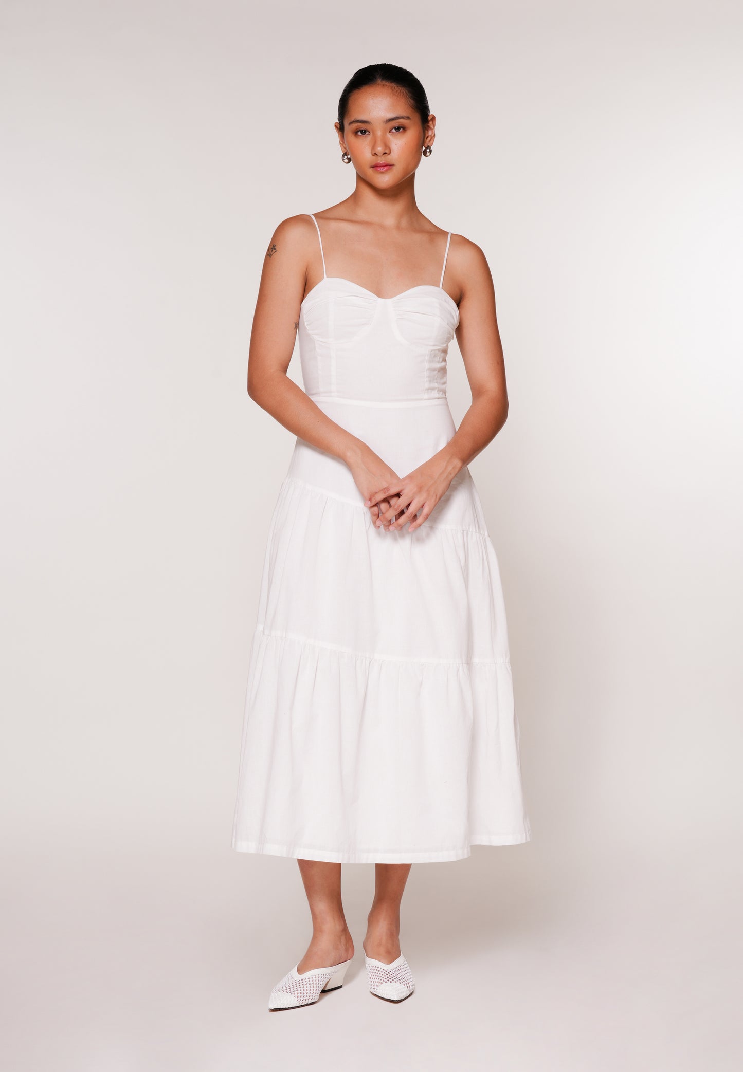 Raf Kind Sleeveless Dress (Offwhite)