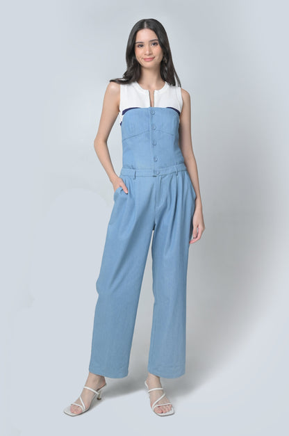 Bae 2 In 1 Pantsuit (Chambray)