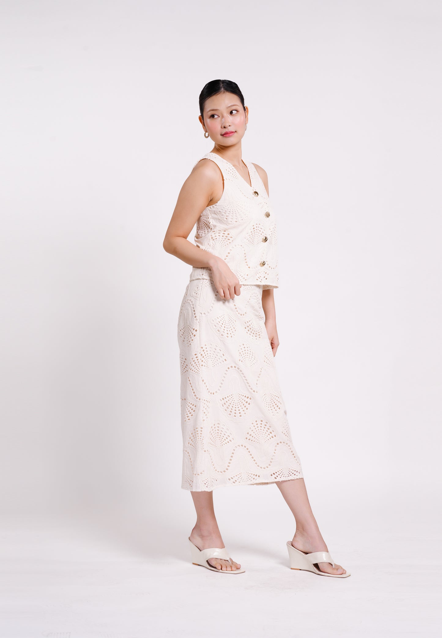 Bash Skirt (Beige)