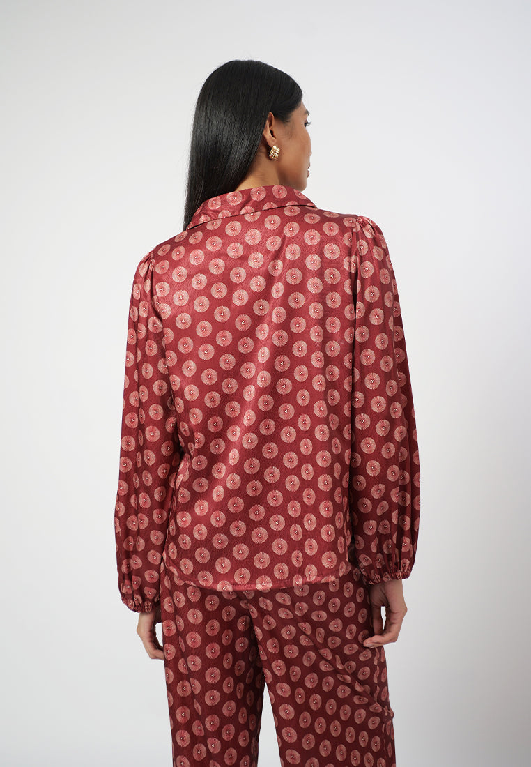 Raf Gumball Long Sleeve Top (Printed Red)