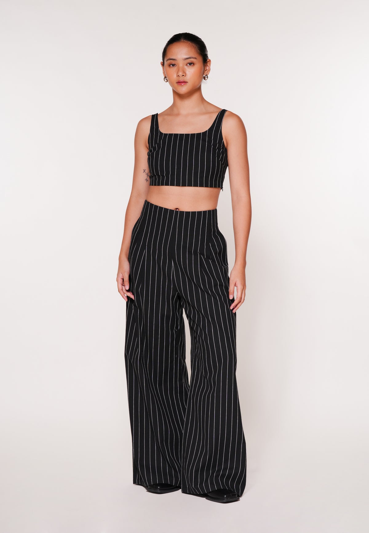 RAF Khan Pants (Striped Black)