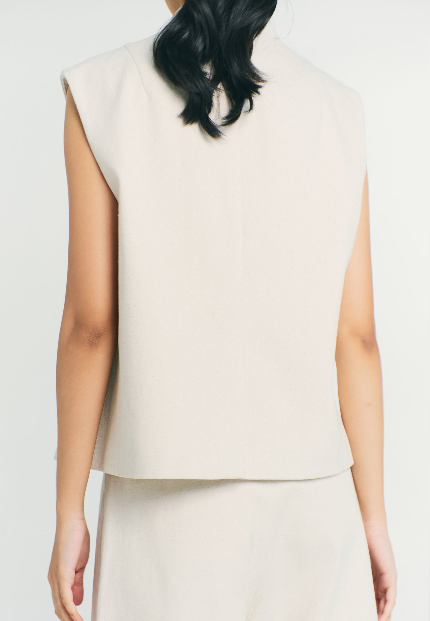 RAF Quarter Sleeveless Vest Top (Khaki)
