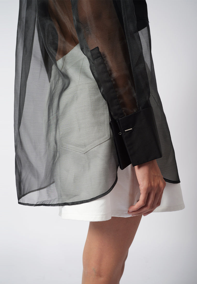 Raf Ging Long Sleeve Top (Black)