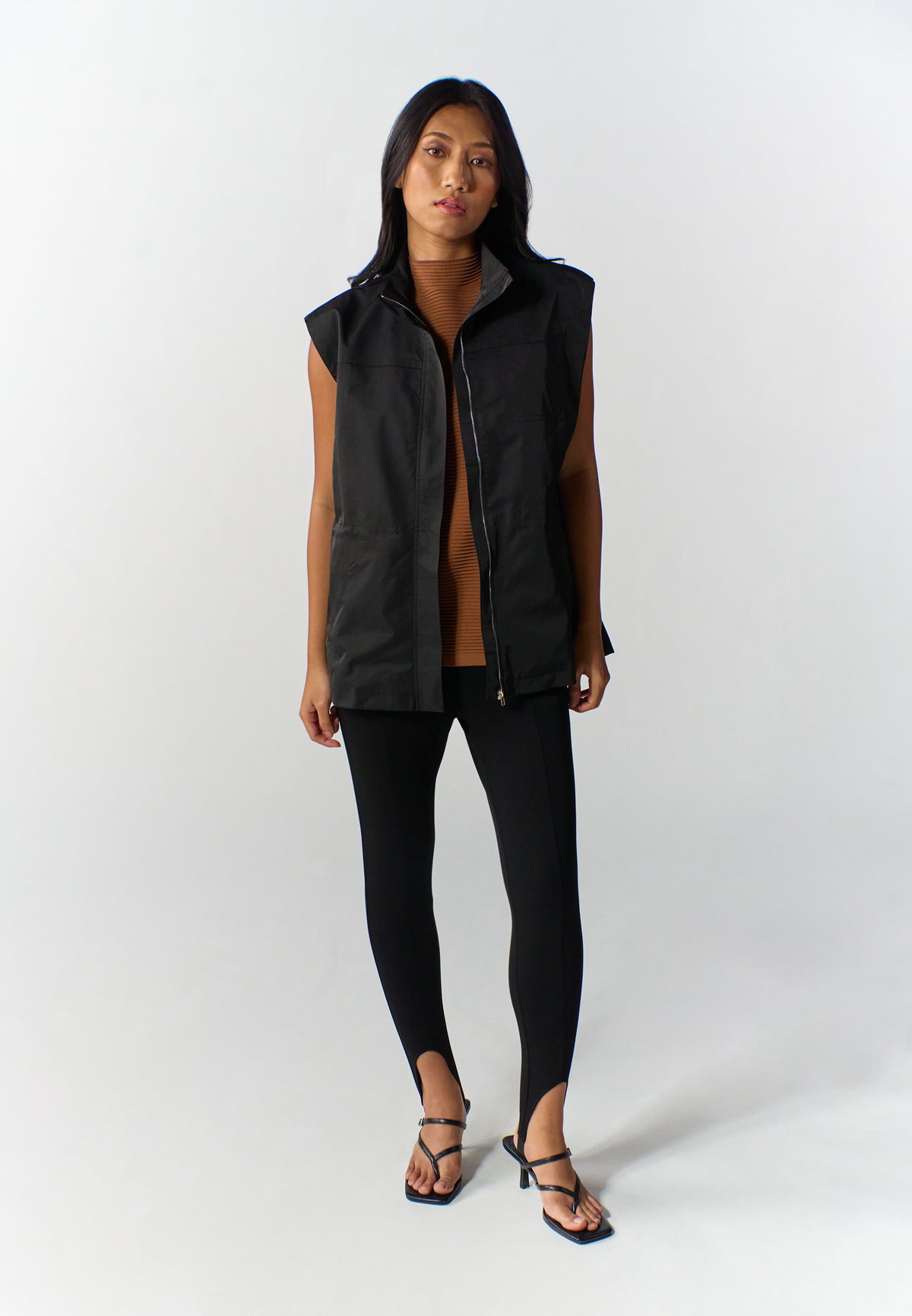 RAF Rum Sleeveless Vest Top (Black)