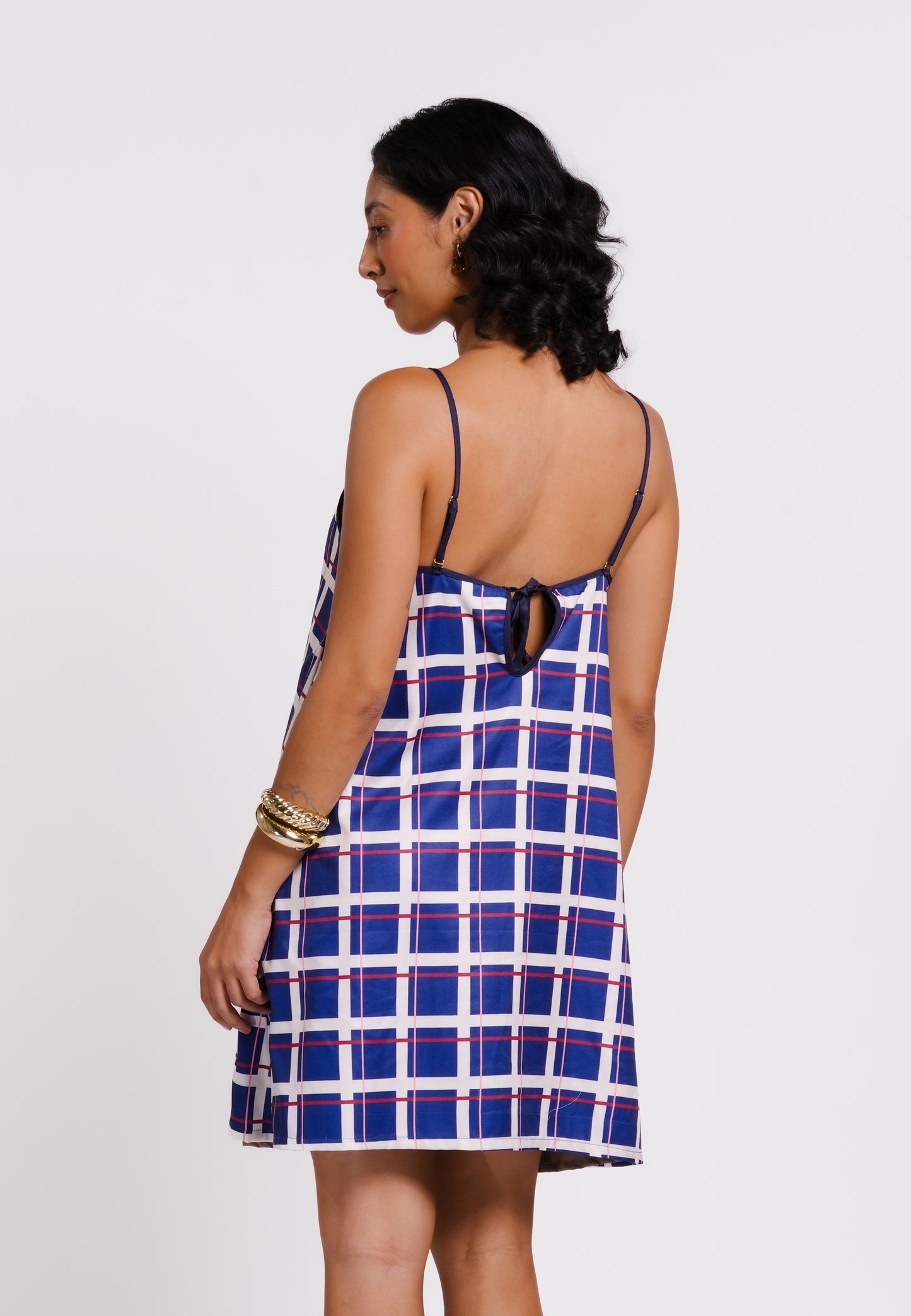 Archetype Summer Essentials Lucky Reversible Sleeveless Dress (Printed Brown)