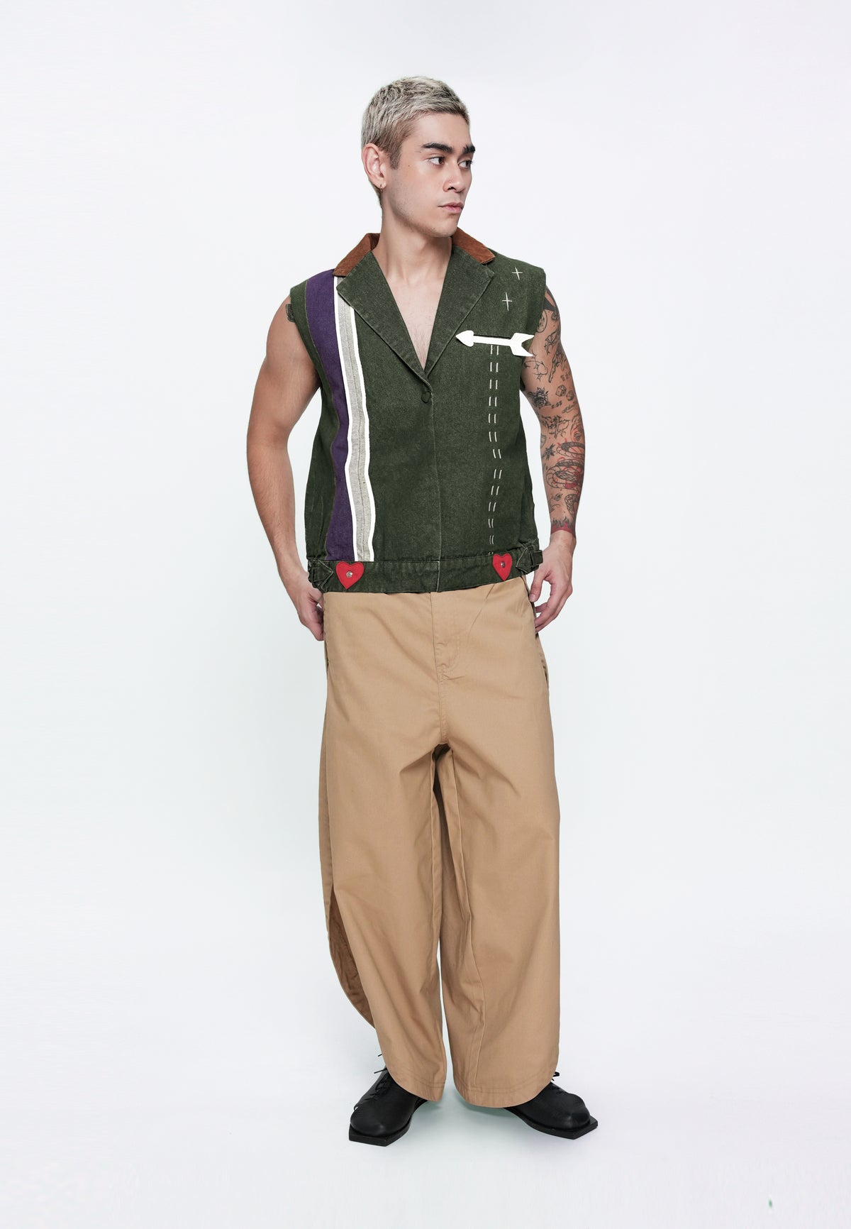Plains & Prints X Randolf Petal Pants (Khaki)