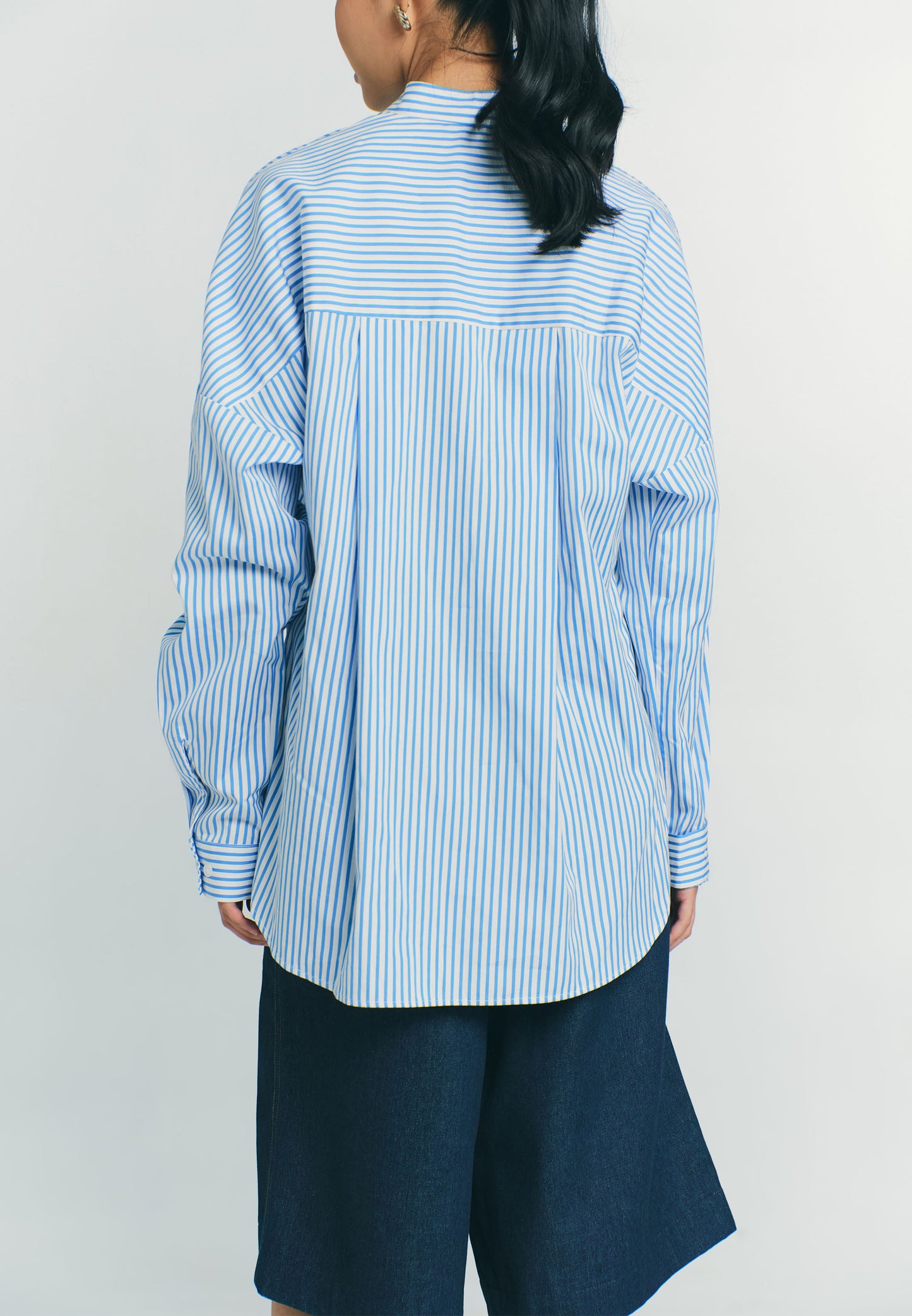 RAF Pear Long Sleeve W/ Belt (Blue )