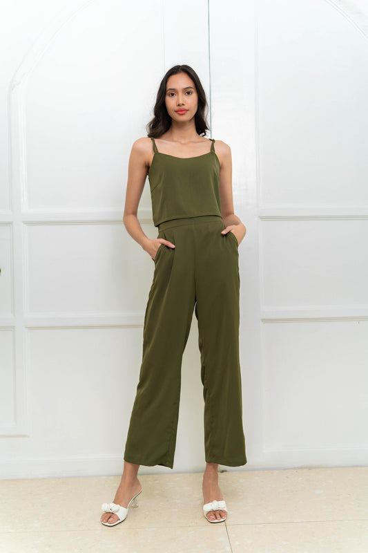 Multi-Wrap Coords Kimm Pants (Olive)