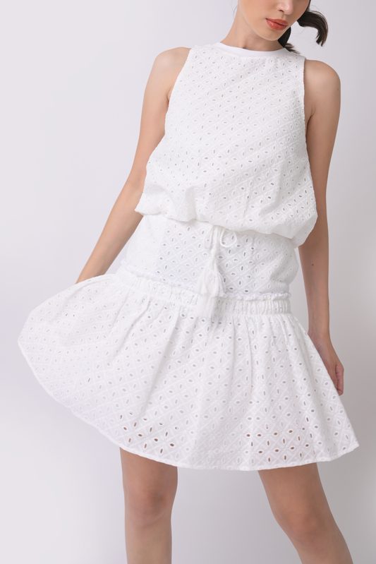 Alona Skirt (White)