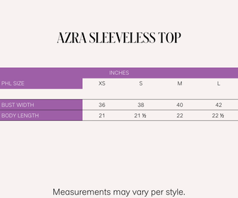 Azra Sleeveless Top(Cream)