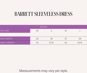 Barrett Sleeveless Dress (Brown)