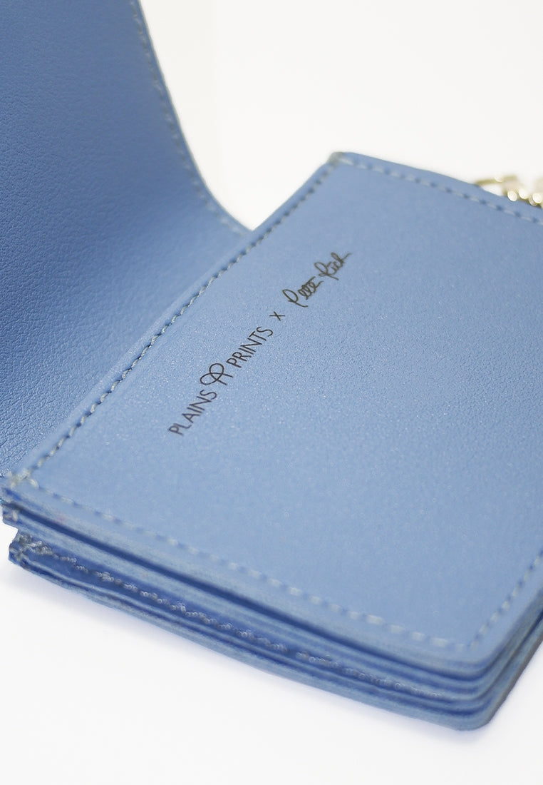 Plains & Prints × Pete Rich Card Wallet (Periwinkle)