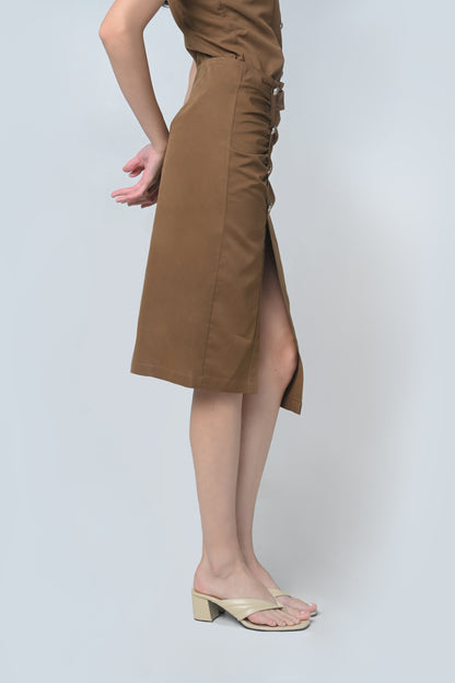 Boaz Skirt (Brown)