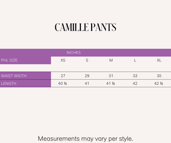 Mark Bumgarner X Vania Romoff For Plains & Prints Camille Pants (Black)