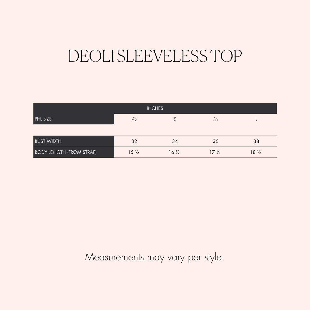 Raf Deoli Sleeveless Top (Black)
