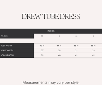 RAF Drew Tube Dress (Denim)