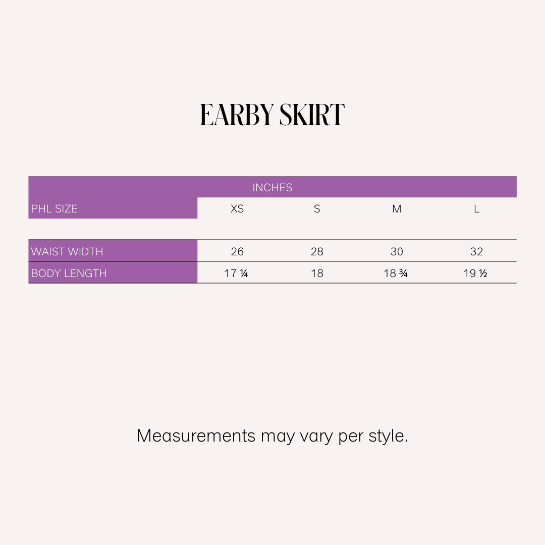 Camp Earby Skirt (Printed Cream)