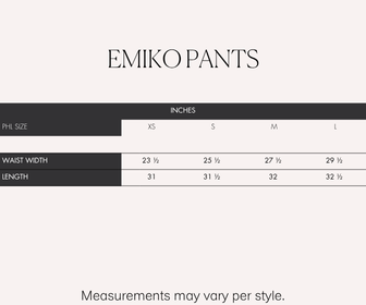 RAF Emiko Pants (Red)