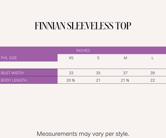 Nobleza Finnian Sleeveless Top (Off-white)