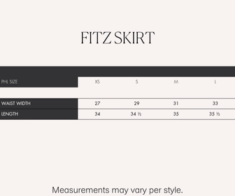 Raf Fitz Skirt (Black)