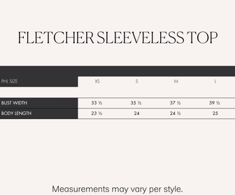 Raf Fletcher Sleeveless Top (Light Pink)