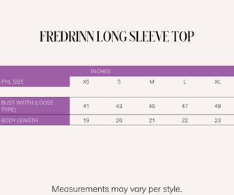 Nobleza Fredrinn Long Sleeve Top (Off-white)