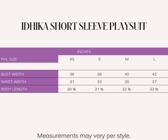 Holiday 2025 Idhika Short Sleeve Playsuit (White)