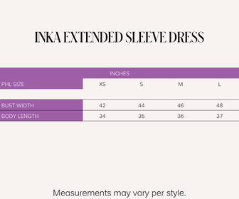 Holiday 2025 Inka Extended Sleeve Dress (Striped Blue)