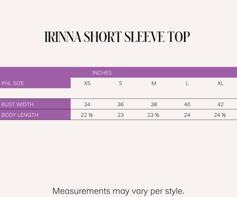 Holiday 2025 Irinna Short Sleeve Top (Navy)