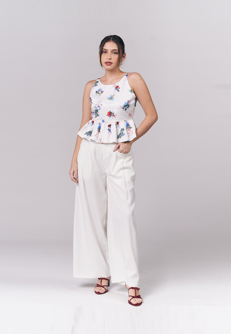 Izara Sleeveless Top (Multi)