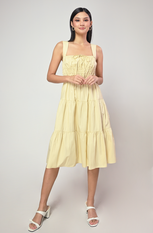 Terrain Irvin Sleeveless Dress (Cream)