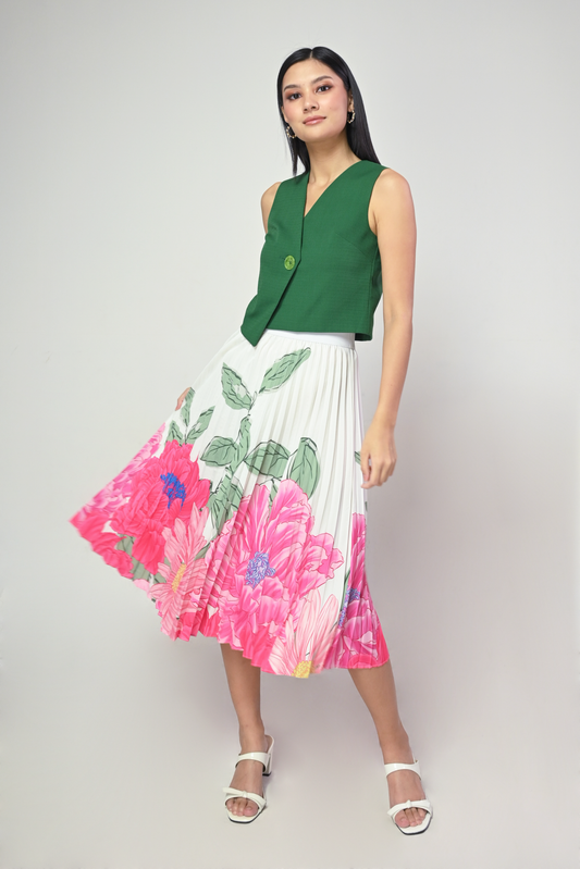 Terrain Millie Pleated Skirt (Multi)
