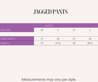 Holiday 2025 Jagged Barrel Pants (Off White)