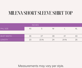 Summer Tees 2026 Milena Short Sleeve Shirts Top (White)