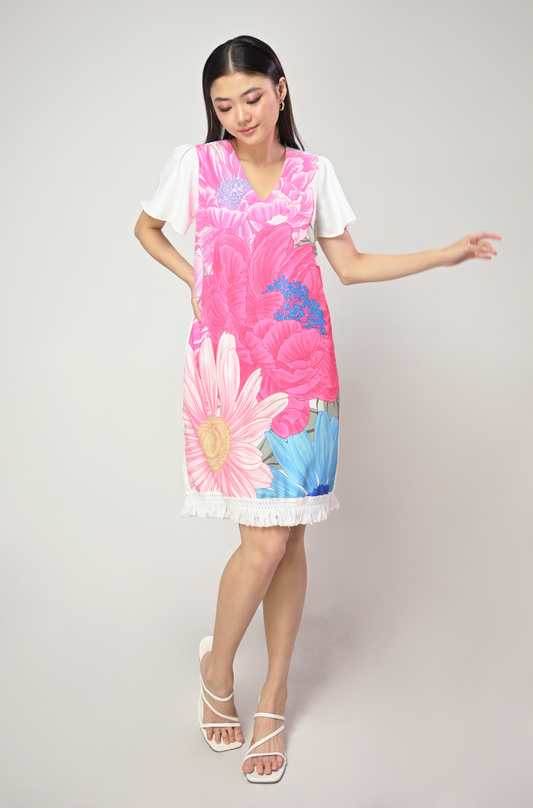 Terrain Millie Short Sleeve Dress (Multi)