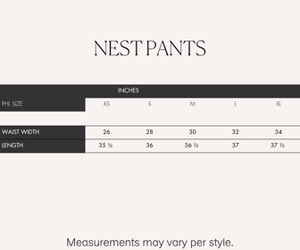 Raf Nest Pants (Butter)