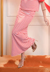 Holiday 2025 Irra Skirt (Striped Red)