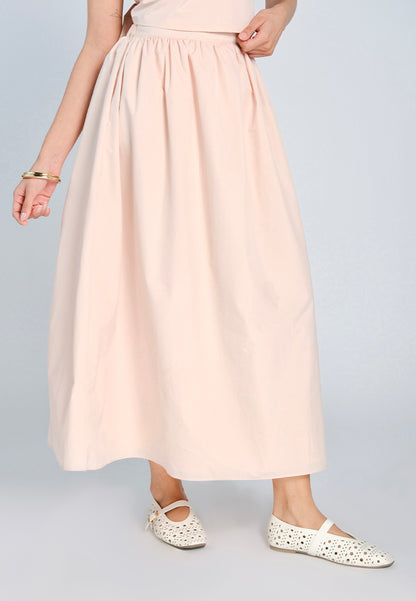 Mark Bumgarner X Vania Romoff For Plains & Prints Amelia Skirt  (Blush)