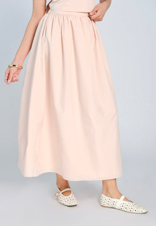 Mark Bumgarner X Vania Romoff For Plains & Prints Amelia Skirt  (Blush)