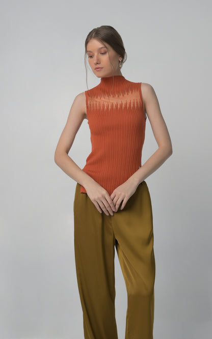 RAF Amien Sleeveless Top (Apricot)