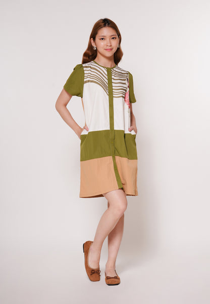 Arhett Short Sleeve Dress (Multi)