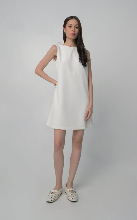 RAF Arles Sleeveless Dress (Offwhite)