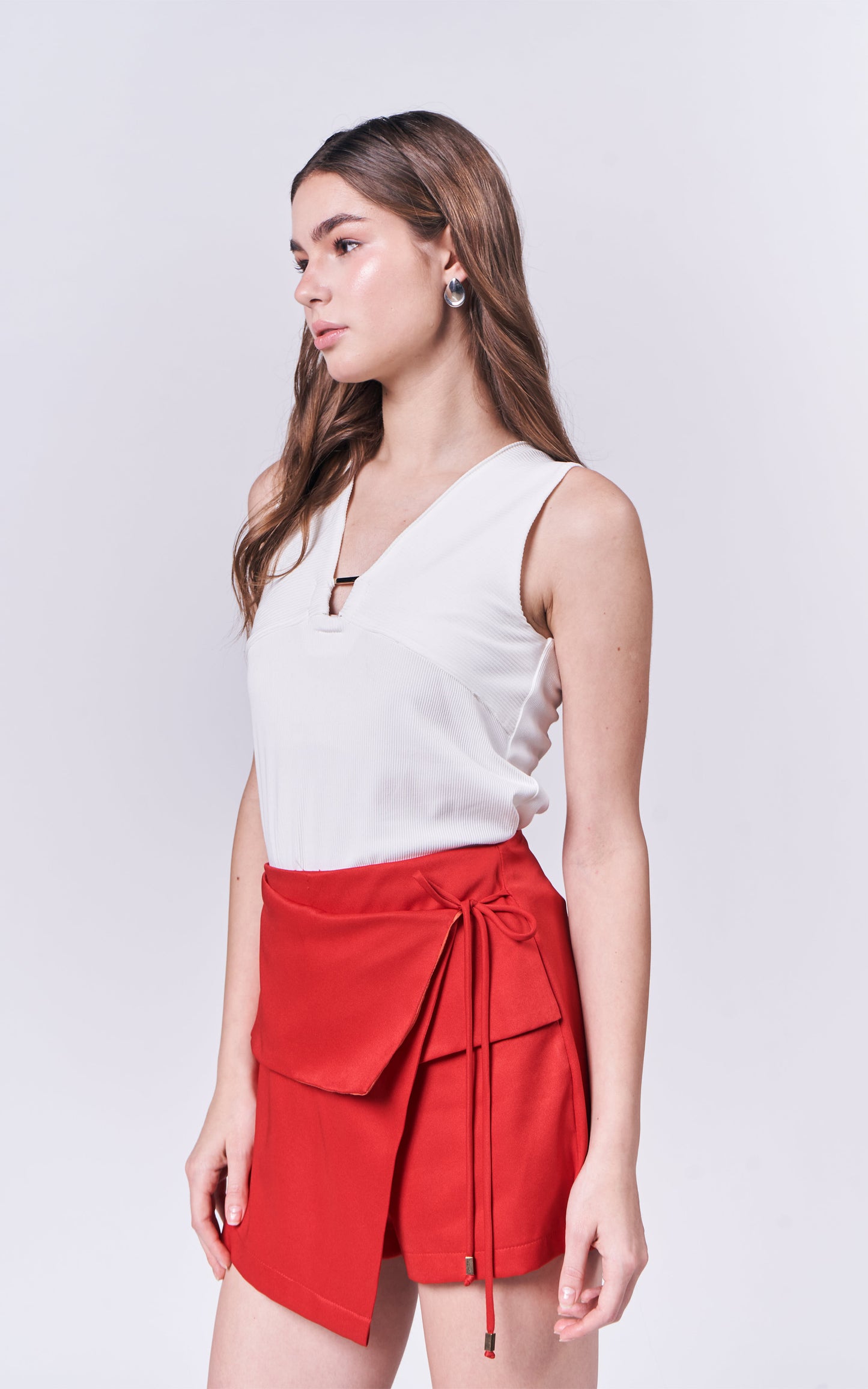 Almare Arzene Skort (Red)