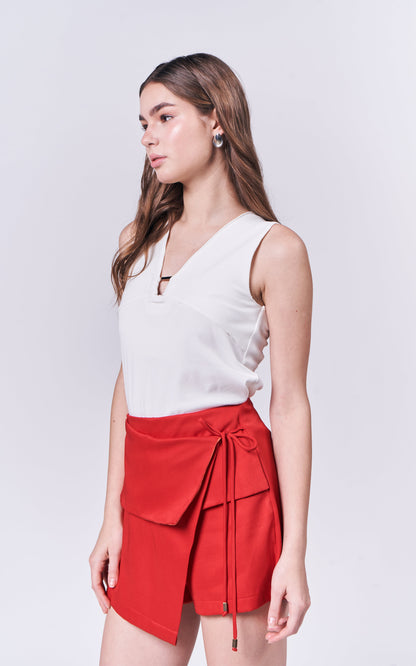 Almare Arzene Skort (Red)