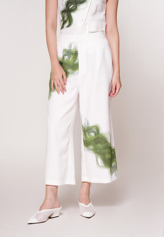 Asper Cullotes (Spot Print White)