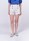 Almare Audrina Shorts (Off-white)