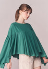Solstice Baylee Long Sleeve Top (Green)