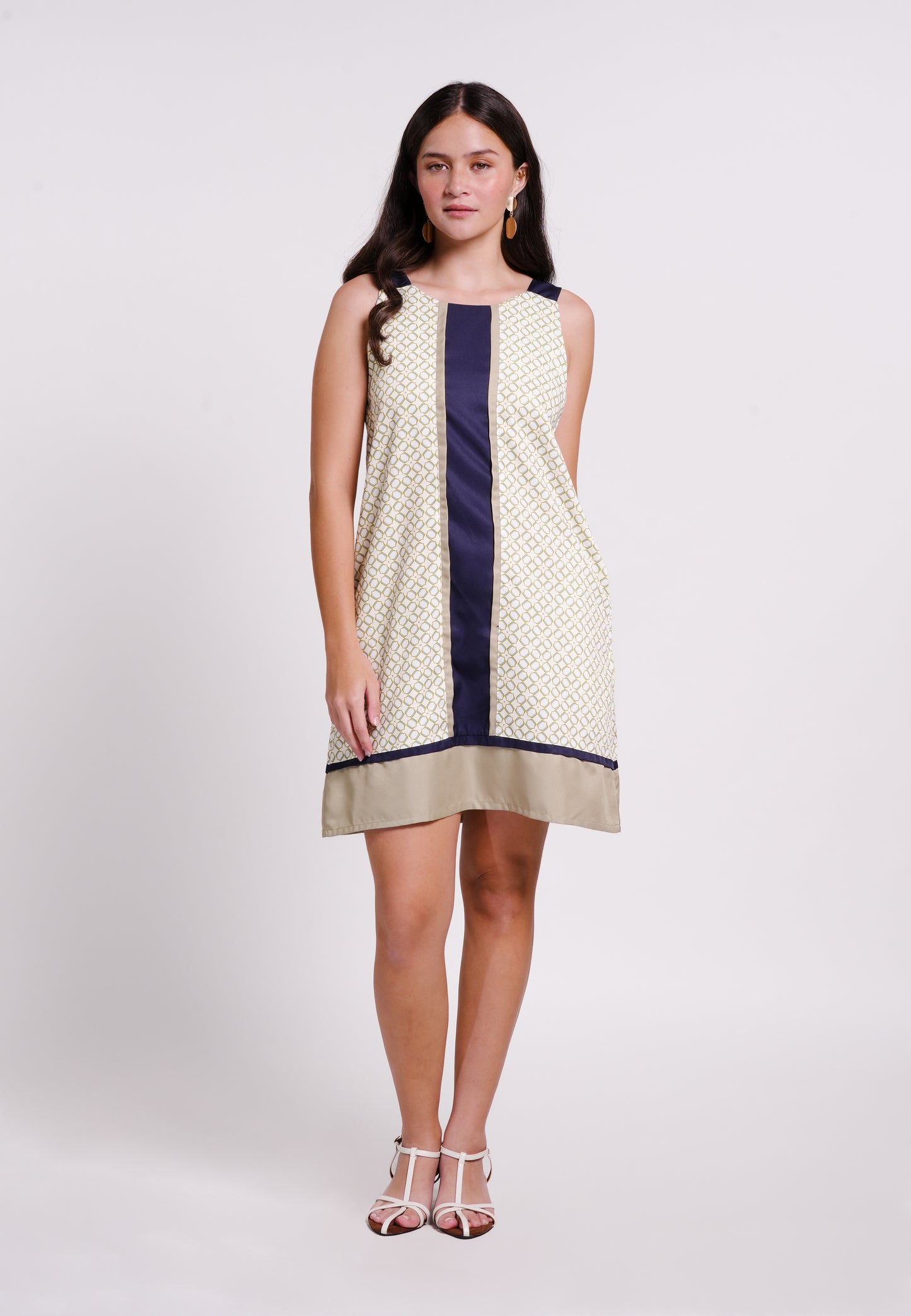 Baylor Sleeveless Dress (Multi)